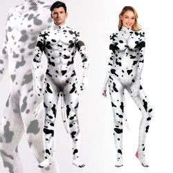 animal cosplay costume milk cow