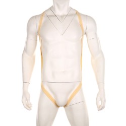 super sexy men one piece ice silk assless underwear