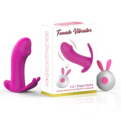 rabbit moon strap on vibrator